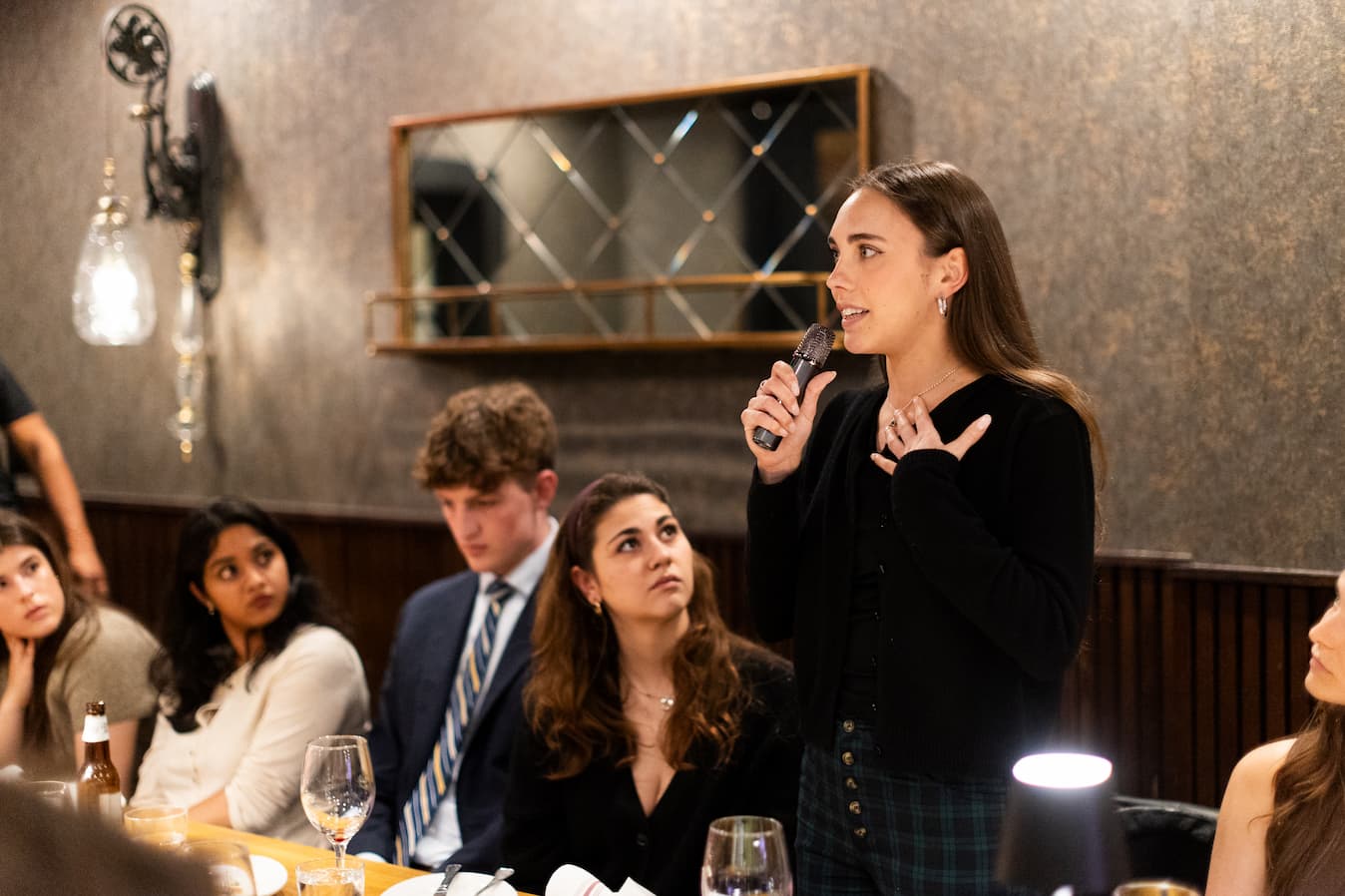 Lavinia, Carolyn, Sam